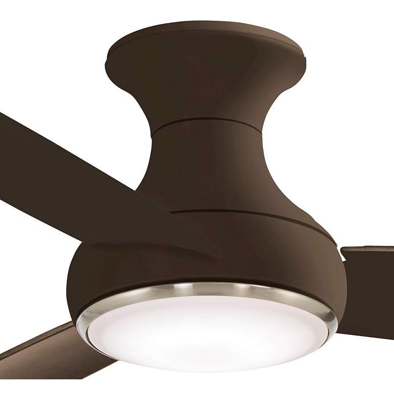 Image 3 54" Concept III Oiled Bronze Wet Location Hugger Smart Ceiling Fan more views