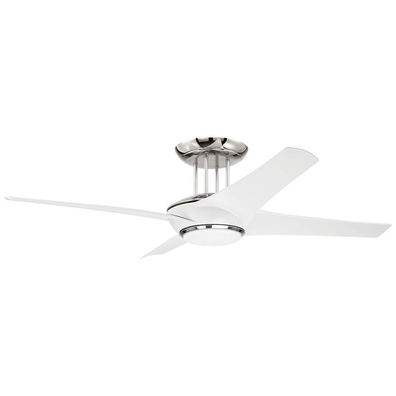 Image 1 54" Craftmade Cam White Finish LED Ceiling Fan
