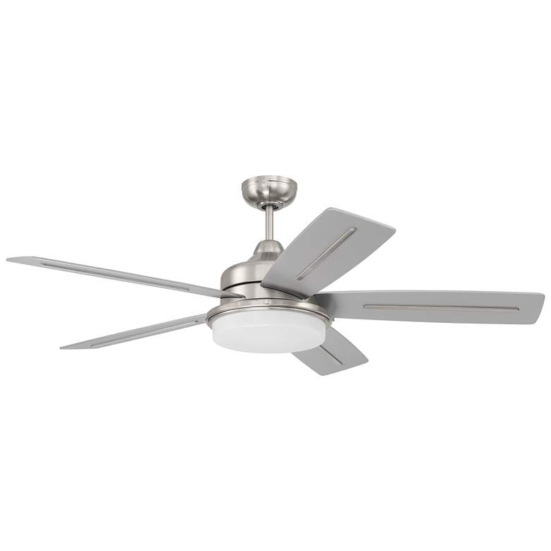 Image 1 54" Craftmade Drew 5-Blade Modern LED Ceiling Fan with Smart Control
