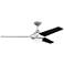 54" Craftmade Echelon Brushed Nickel LED Ceiling Fan with Remote