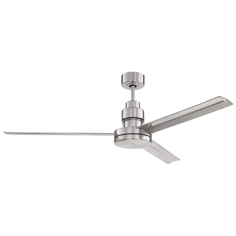 Image 1 54" Craftmade Mondo Brushed Polished Nickel Ceiling Fan