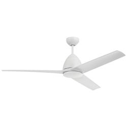 54&quot; Craftmade Nitro LED White Finish Outdoor Ceiling Fan with Remote