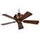 54" CraftmadeToscana Peruvian Finish Ceiling Fan