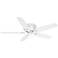 54" Durant Snow White Ceiling Fan