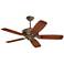 54" Emerson Carrera Grande Eco Gilded Bronze Ceiling Fan