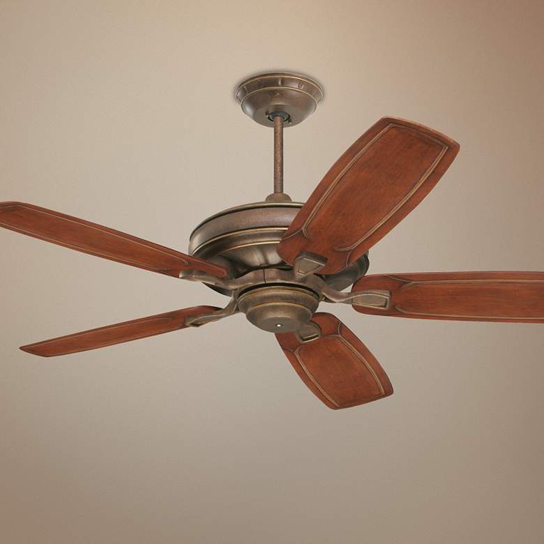 Image 1 54" Emerson Carrera Grande Eco Gilded Bronze Ceiling Fan