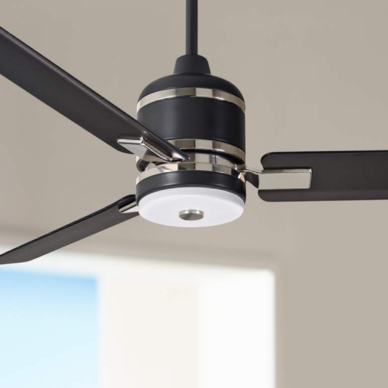 Image 1 54 inch Emerson Ideal Barbeque Black LED Ceiling Fan