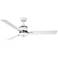 54" Emerson Ideal Satin White LED Ceiling Fan