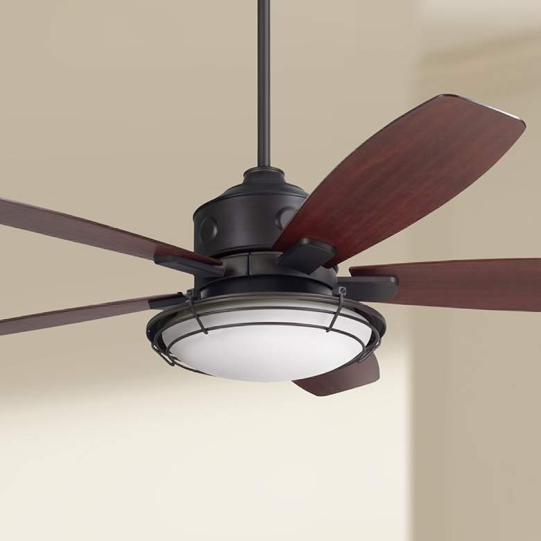 Image 1 54 inch Emerson Rockpointe Oil Rubbed Bronze Ceiling Fan