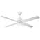 54" Emerson Zeke Satin White LED Ceiling Fan