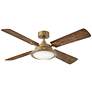 54" Hinkley Collier Heritage Brass LED Indoor Smart Ceiling Fan