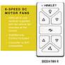 6_54" Hinkley Collier Matte Black LED Indoor Smart Ceiling Fan more views