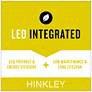 54" Hinkley Collier Matte Black LED Indoor Smart Ceiling Fan