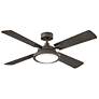 4_54" Hinkley Collier Matte Bronze LED Indoor Smart Ceiling Fan more views