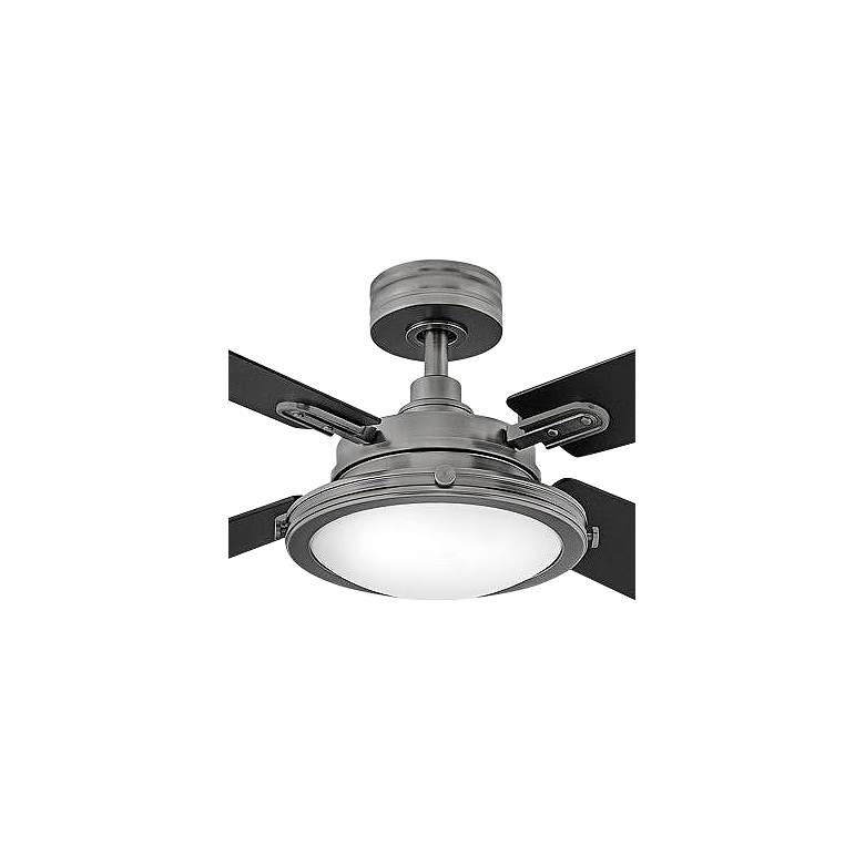 Image 3 54" Hinkley Collier Pewter LED Indoor Smart Ceiling Fan more views