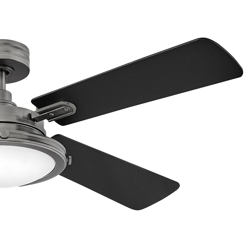 54" Hinkley Collier Pewter LED Indoor Smart Ceiling Fan