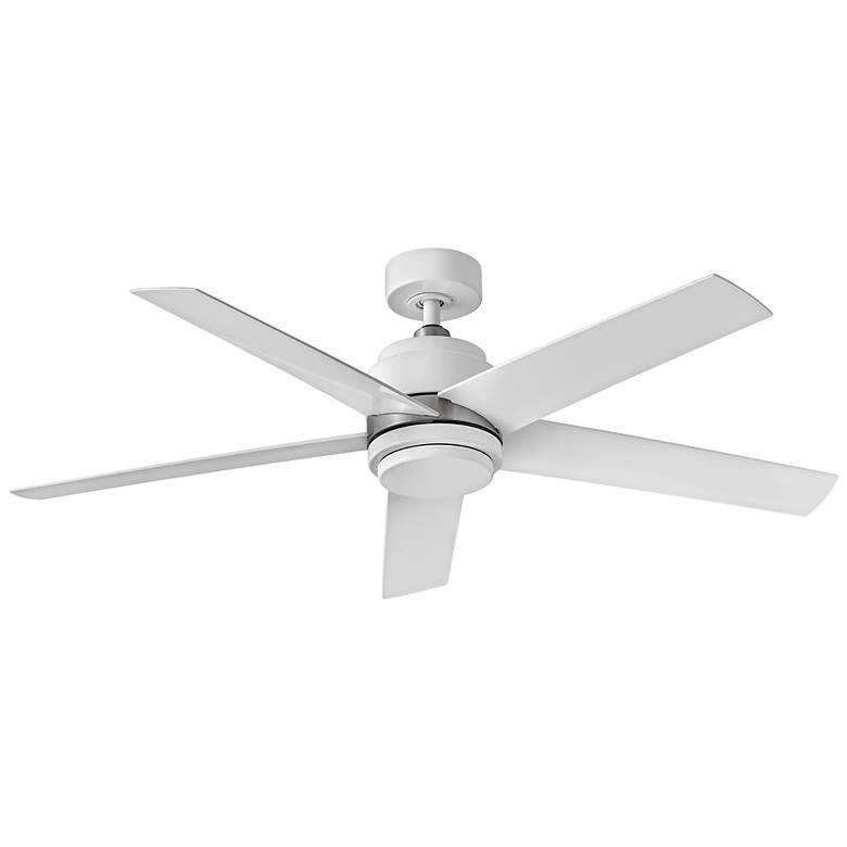 Image 4 54" Hinkley Tier Appliance White LED Outdoor Ceiling Fan with Remote more views