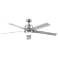 54" Hinkley Tier Brushed Nickel LED Outdoor Ceiling Fan with Remote