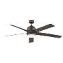 54" Hinkley Tier Metallic Bronze LED Outdoor Ceiling Fan with Remote