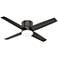 54" Hunter Advocate WiFi Noble Bronze LED Hugger Ceiling Fan