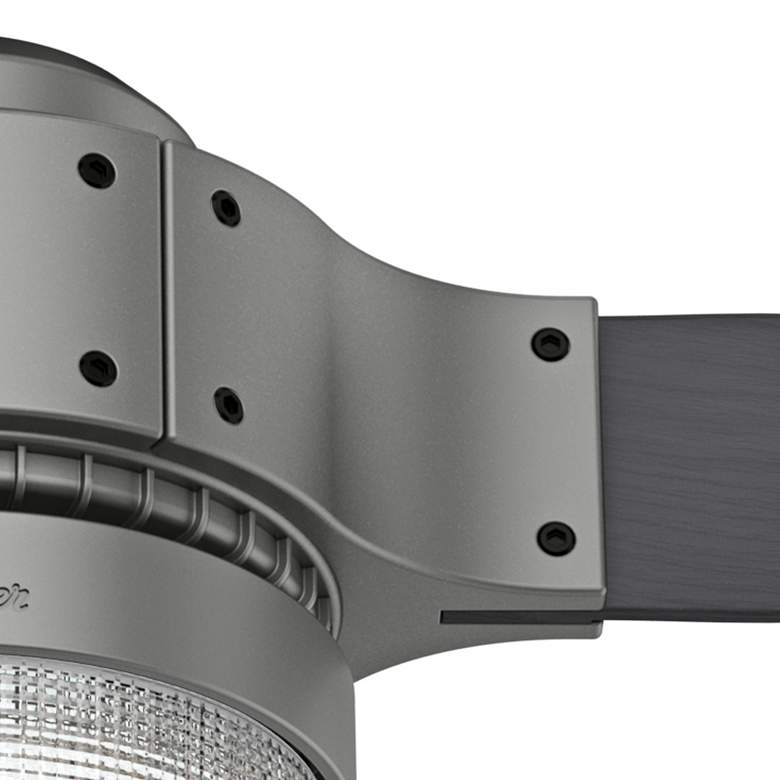 Image 5 54 inch Hunter Apache Matte Silver LED Smart Ceiling Fan more views