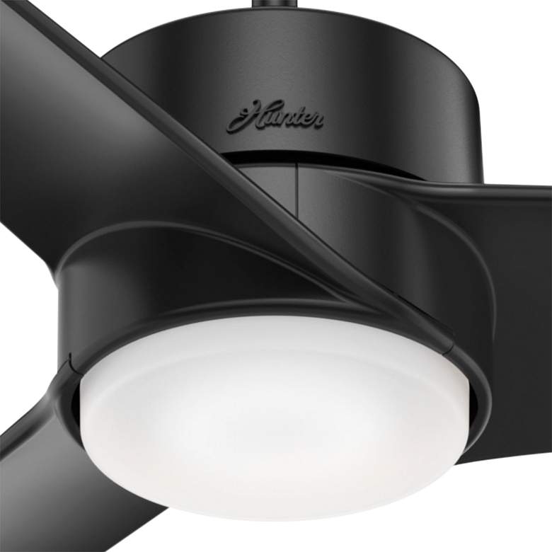 Image 4 54" Hunter Havoc-WeatherMax Black Wet Rated LED Fan with Wall Control more views