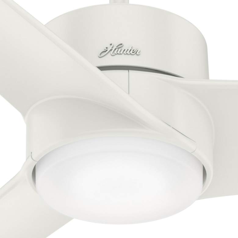 Image 4 54" Hunter Havoc-WeatherMax White Marine Grade Fan with Wall Control more views