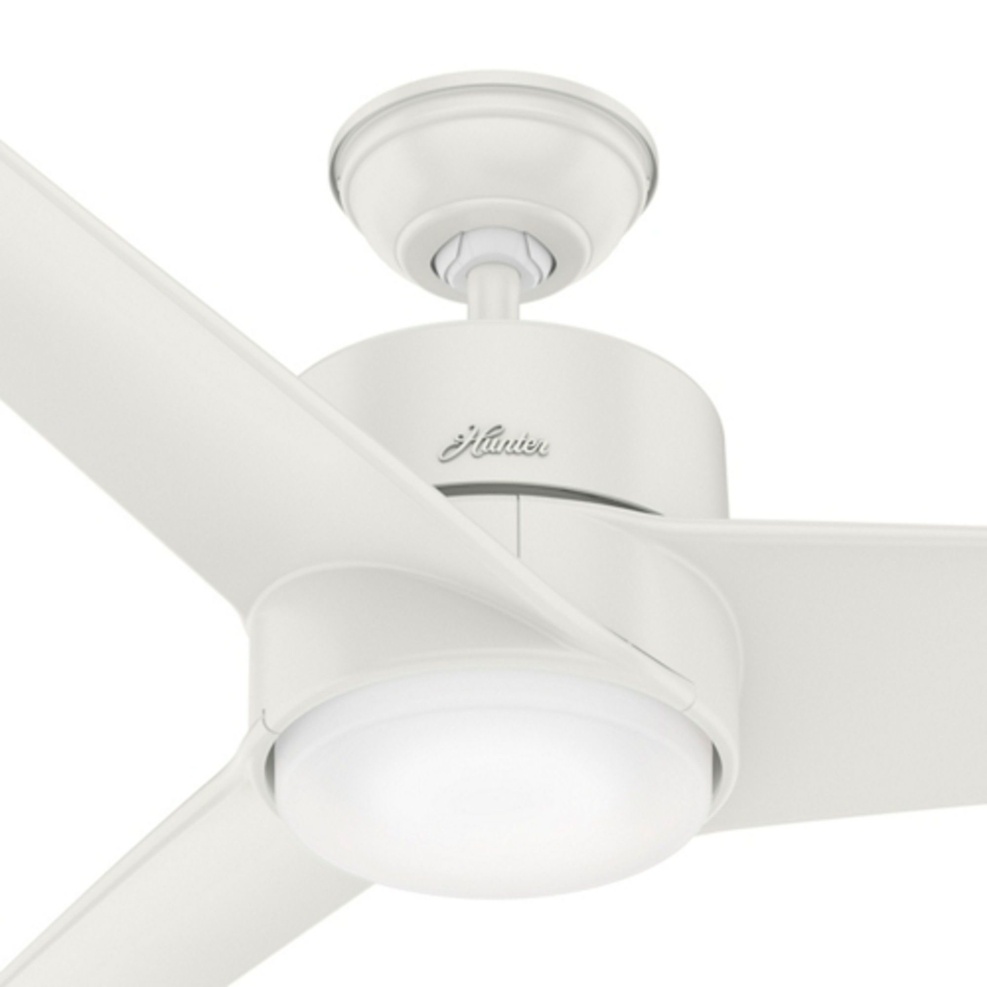 54" Hunter Havoc-WeatherMax White Marine Grade Fan with Wall Control