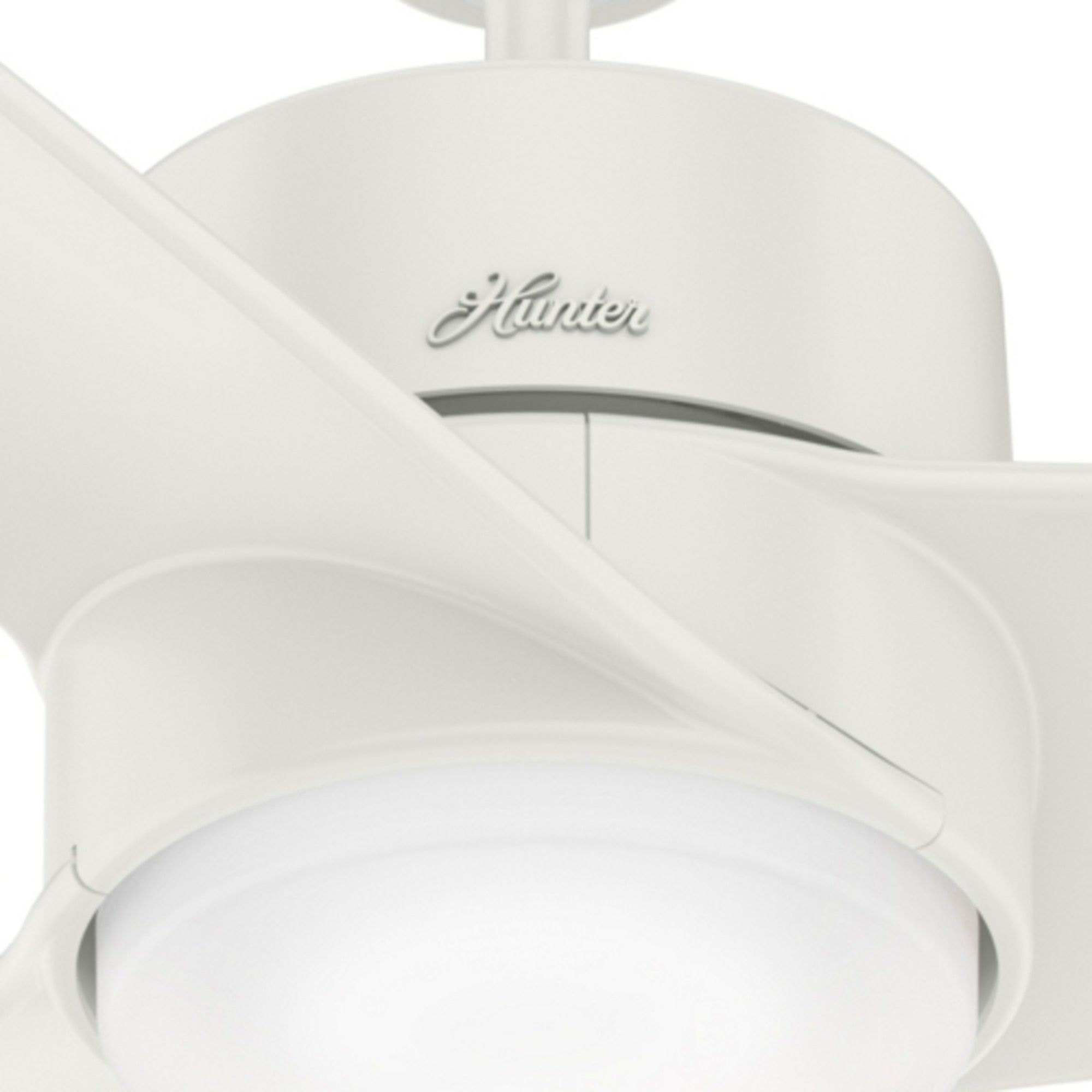 54" Hunter Havoc-WeatherMax White Marine Grade Fan with Wall Control