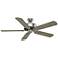 54" Hunter Panama Brushed Nickel Ceiling Fan