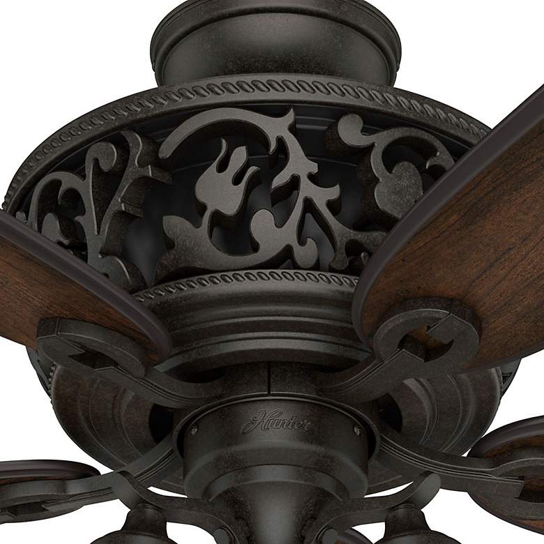 Image 5 54 inch Hunter Promenade Bronze LED Ceiling Fan with Remote Control more views