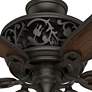 54" Hunter Promenade Bronze LED Ceiling Fan with Remote Control