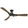 54" Hunter Signal WiFi Noble Bronze LED Ceiling Fan with Remote