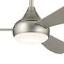 5_54" Kichler Ample Brushed Nickel LED Outdoor Ceiling Fan with Remote more views
