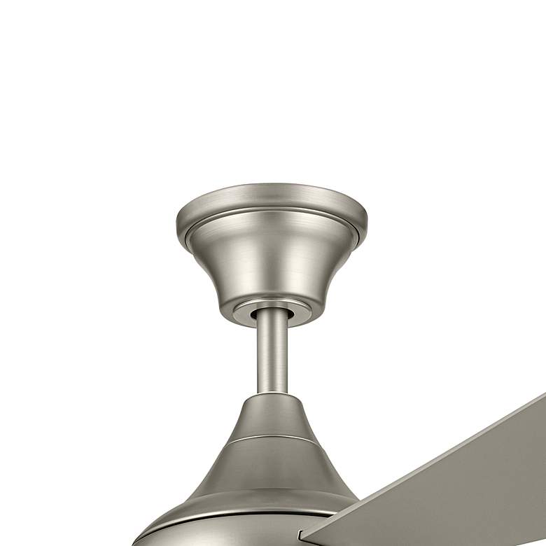Image 6 54" Kichler Ample Brushed Nickel LED Outdoor Ceiling Fan with Remote more views