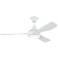 54" Kichler Ample White LED Outdoor Ceiling Fan with Remote