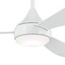 4_54" Kichler Ample White LED Outdoor Ceiling Fan with Remote more views