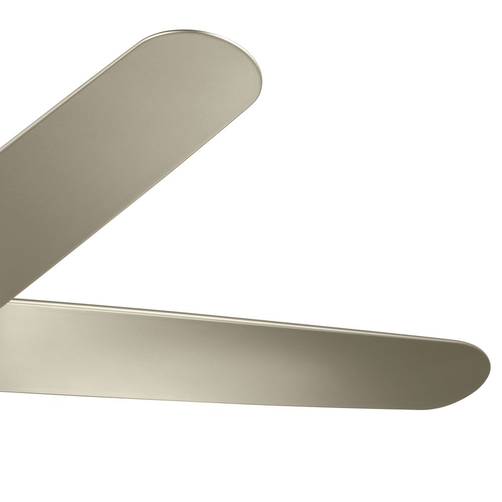 Image 5 54" Kichler Daya Brushed Nickel Damp Rated LED Ceiling Fan with Remote more views