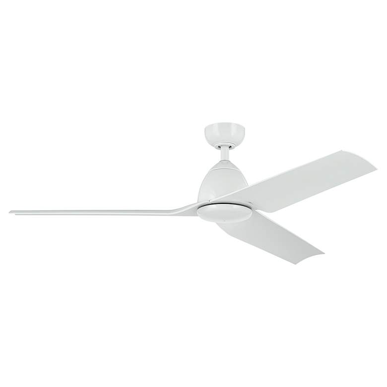Image 7 54" Kichler Fit White LED Outdoor Ceiling Fan with Remote more views