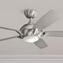 54" Kichler Geno Brushed Stainless Steel LED Ceiling Fan with Remote