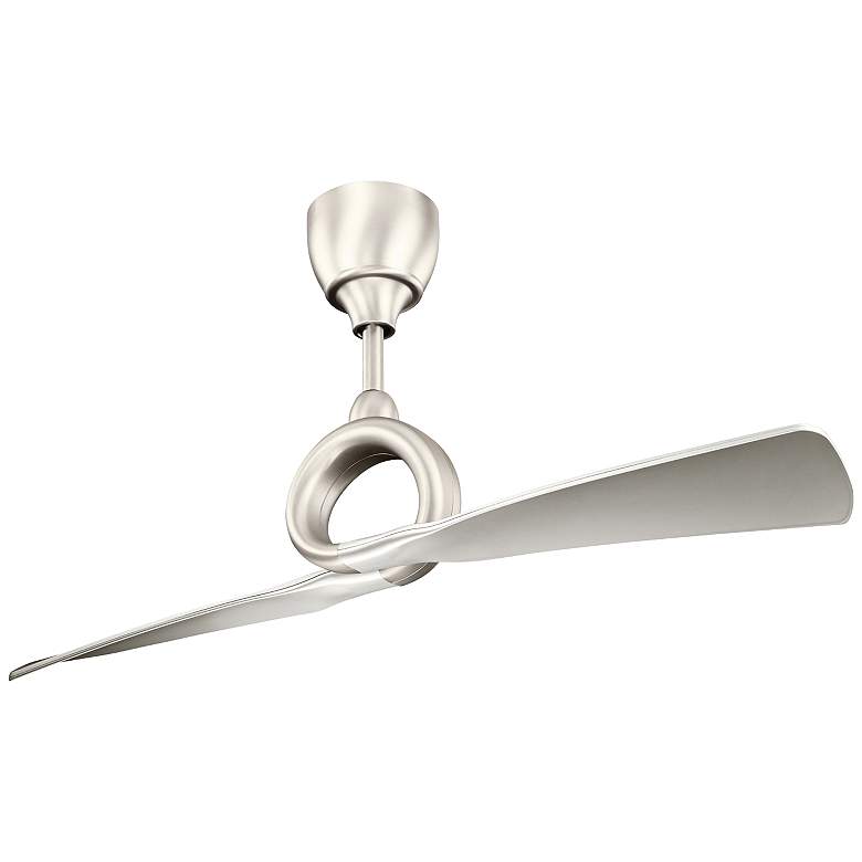 Image 2 54" Kichler Link Nickel 2-Blade Ceiling Fan with Remote Control