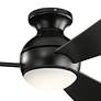 4_54" Kichler Sola Satin Black LED Ceiling Fan more views