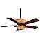 54" Lineage Collection Iron Oxide Finish Ceiling Fan