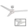 2_54" Lotus Matte White 2700K LED Smart Ceiling Fan more views