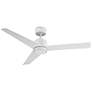 3_54" Lotus Matte White 2700K LED Smart Ceiling Fan more views