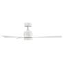 4_54" Lotus Matte White 2700K LED Smart Ceiling Fan more views