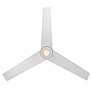 5_54" Lotus Matte White 2700K LED Smart Ceiling Fan more views