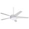 54" Midway Eco White Energy Star Ceiling Fan