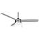 54" Minka Aire Airetor III Brushed Nickel LED Fan with Pull Chain