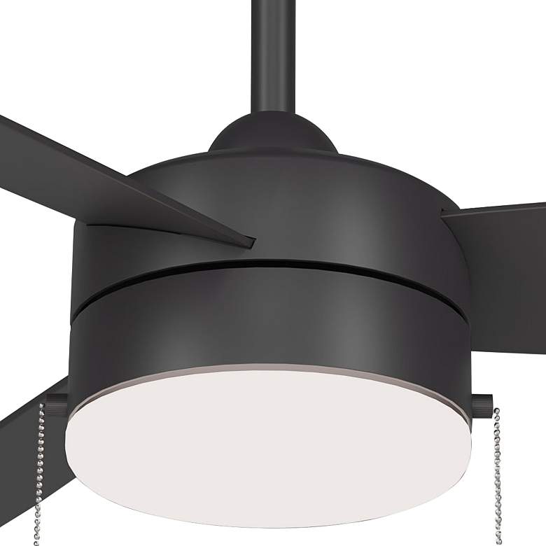 Image 2 54 inch Minka Aire Airetor III Coal Finish LED Ceiling Fan with Pull Chain more views